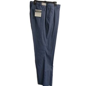 NWT Van Heusen Straight Fit Men's Dress Trousers 40x32 Regular Fit Flat Front